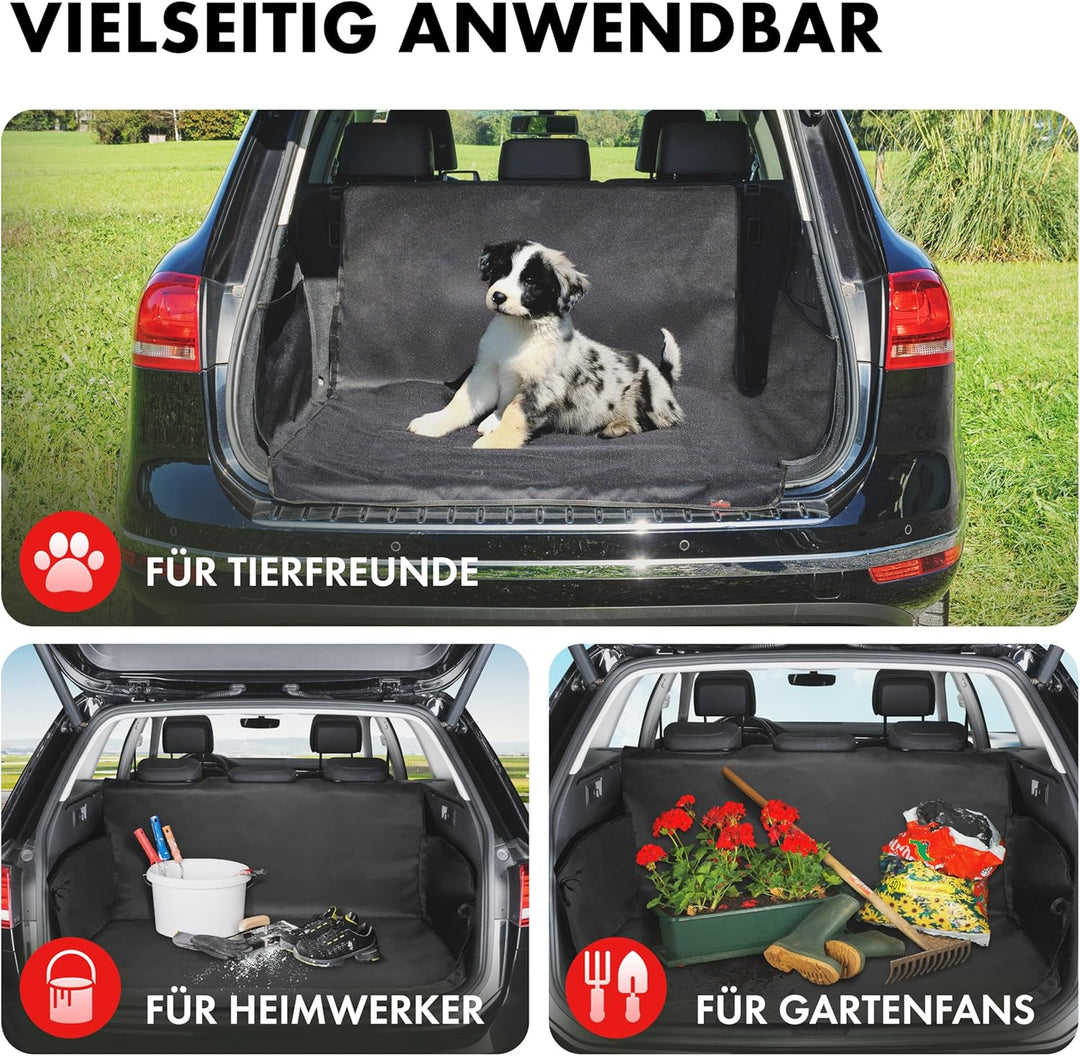 Walser Kofferraum Schutzmatte Auto Cäsar, Qualitätssieger Sehr Gut*, 100% Wasserabweisende Auto Hund