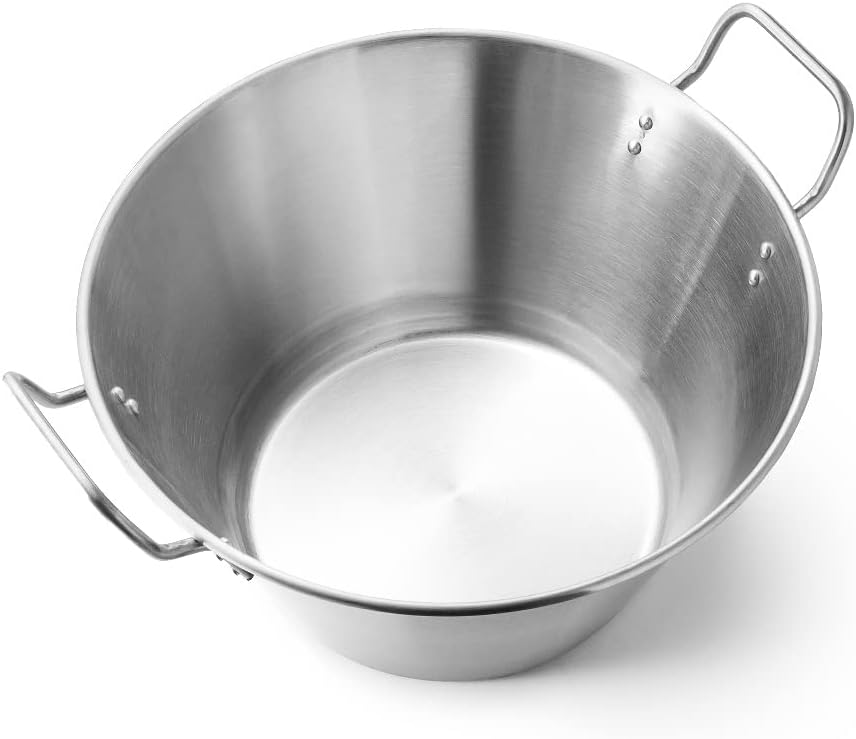 Forgast Sieb Edelstahl | ⌀40cm | Küchensieb | Nudelsieb | Seiher | Metallsieb | Edelstahlsiebe | Bla