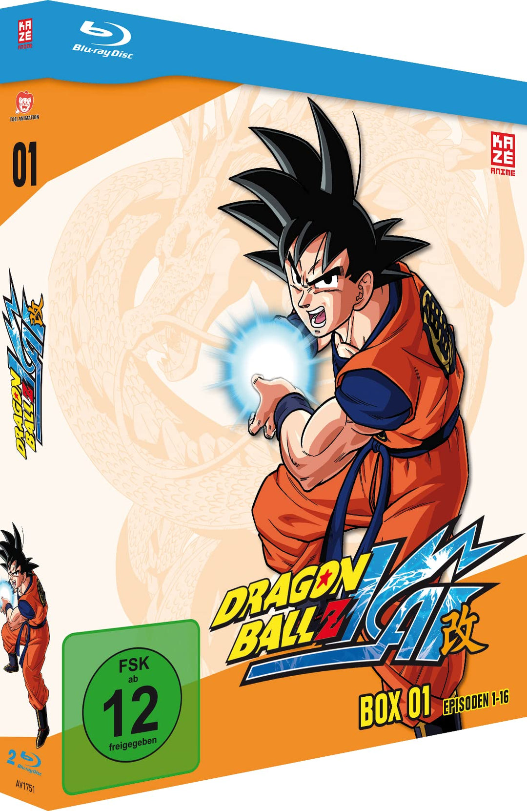 Dragonball Z Kai - TV-Serie - Vol.1 - [Blu-ray], Blu-ray