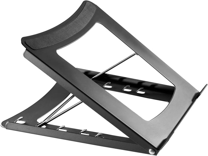 Newstar Deskstand Laptop/iPad-Ständer Schwarz NSLS075BLACK Schwarz Erhöhter Laptop-Ständer, Schwarz