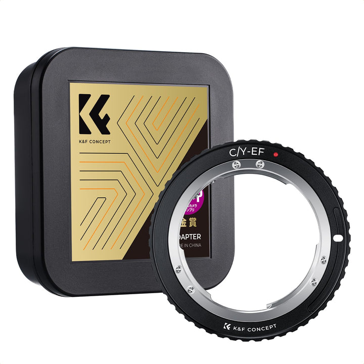 K&amp;F Concept C/Y-EOS Objektivadapter,Objektiv Adapter Canon,Objektiv Adapterring für Contax Yashica C