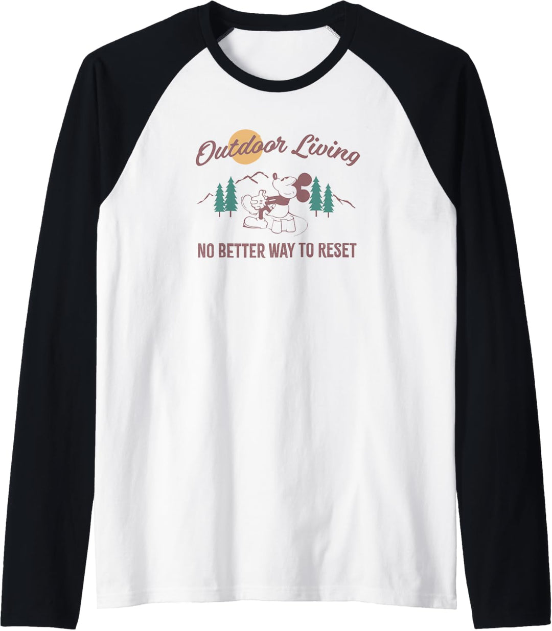 Disney Mickey Mouse Outdoor Living Raglan