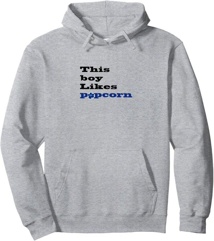 Junge mag Popcorn Leckeres Popcorn und Filme Pullover Hoodie