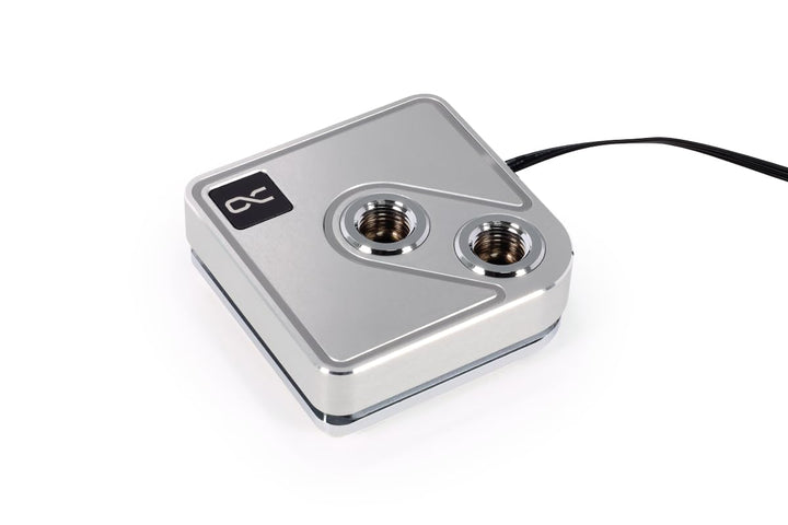 Alphacool Core 1 Aurora CPU-Wasserkühlung kompatibel mit Intel LGA 1700, AMD AM4 / AM5, Silver, Silv