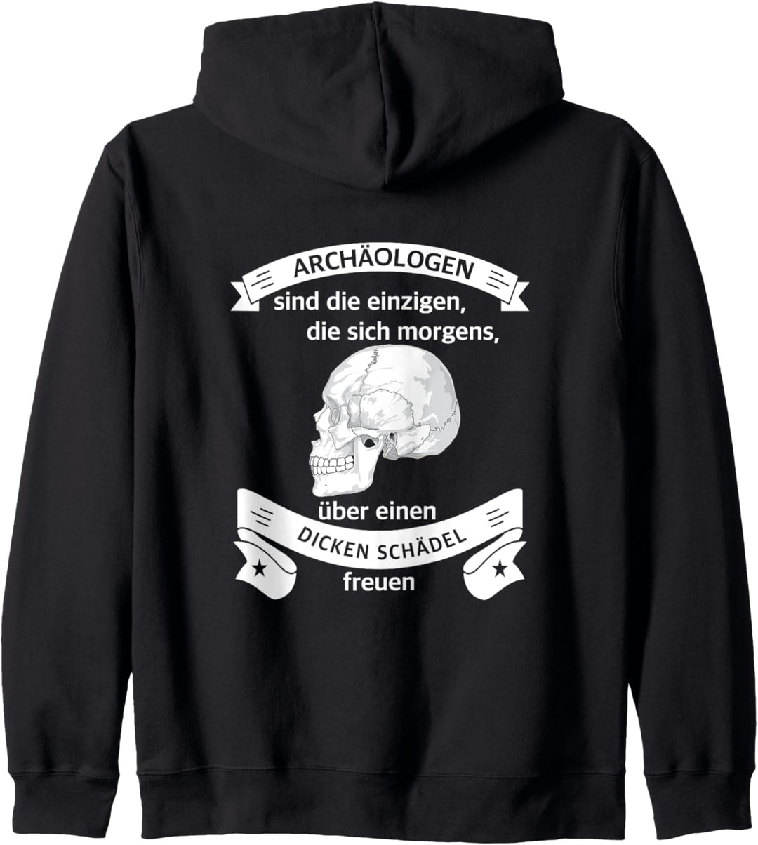 Archäologen Schädel | Geschenk für Archäologie Studenten Kapuzenjacke