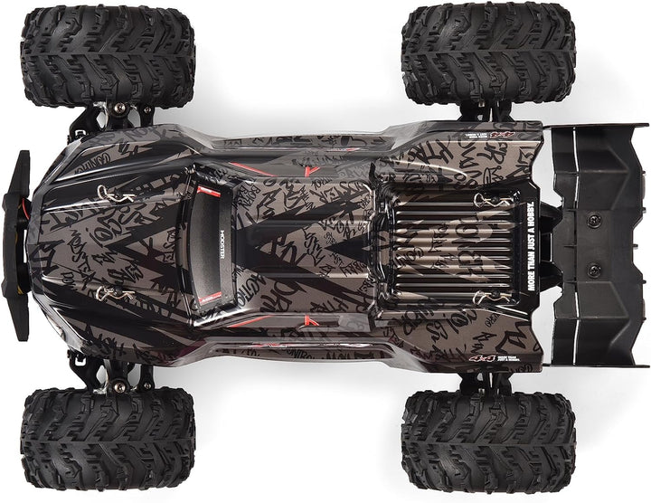 MODSTER Mini Xero Elektro Brushless Monster Truck 4WD 1:16 RTR, Schwarz