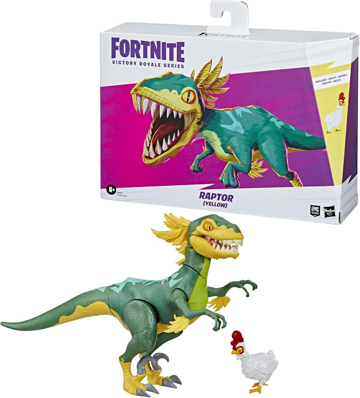 Hasbro Fortnite Victory Royale Series Raptor 15 cm grosse Action-Figur zum Sammeln mit Accessoires,
