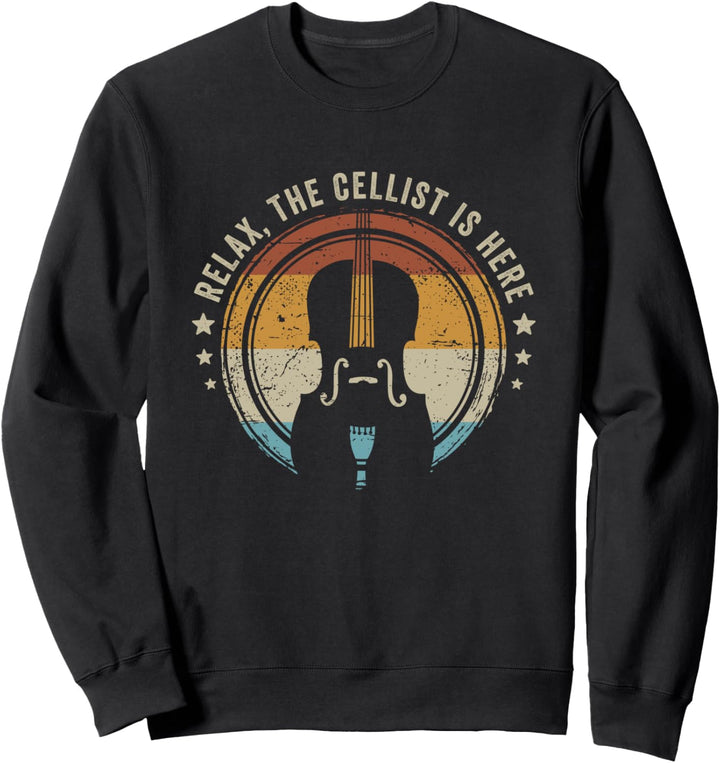 Violoncello Orchester Musiker Klassische Musik Cellist Sweatshirt