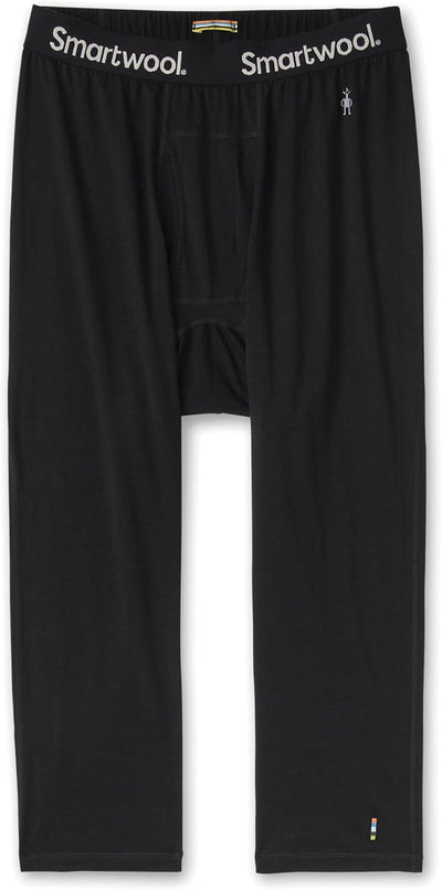 SmartWool Men's Classic All-Season Merino Base Layer 3/4 Bottom XL Schwarz, XL Schwarz