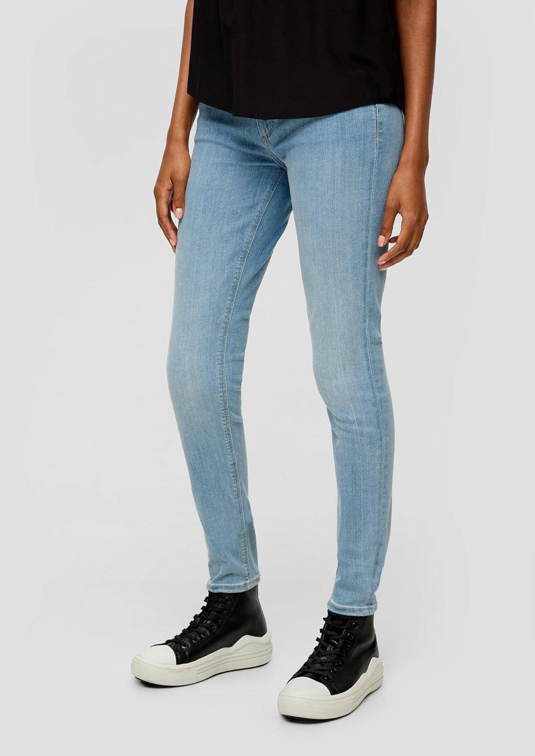 s.Oliver Damen Jeans-Hose, Sadie Skinny 32W / 32L Blau, 32W / 32L Blau