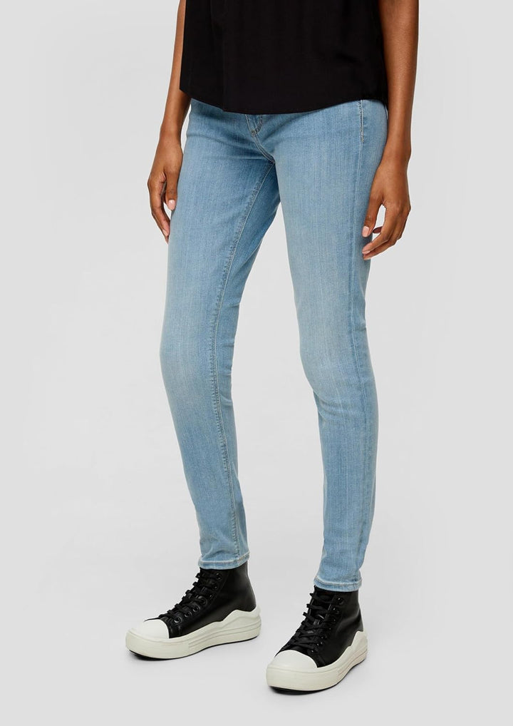 s.Oliver Damen Jeans-Hose, Sadie Skinny 32W / 32L Blau, 32W / 32L Blau