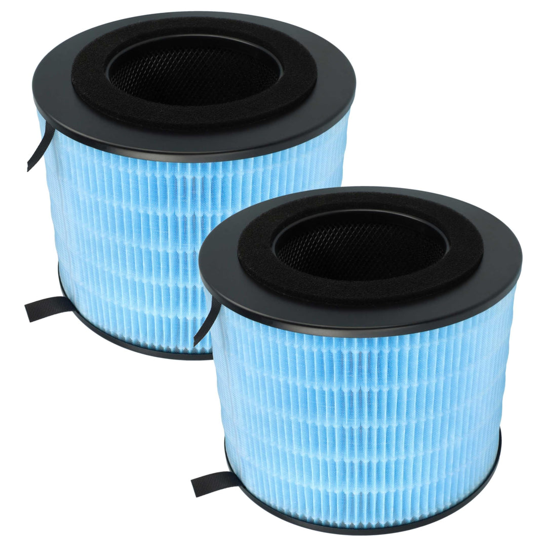 vhbw 2X Luftilter kompatibel mit Philips AMF220 Luftreiniger - Kombifilter Aktivkohle + Schwebstofff