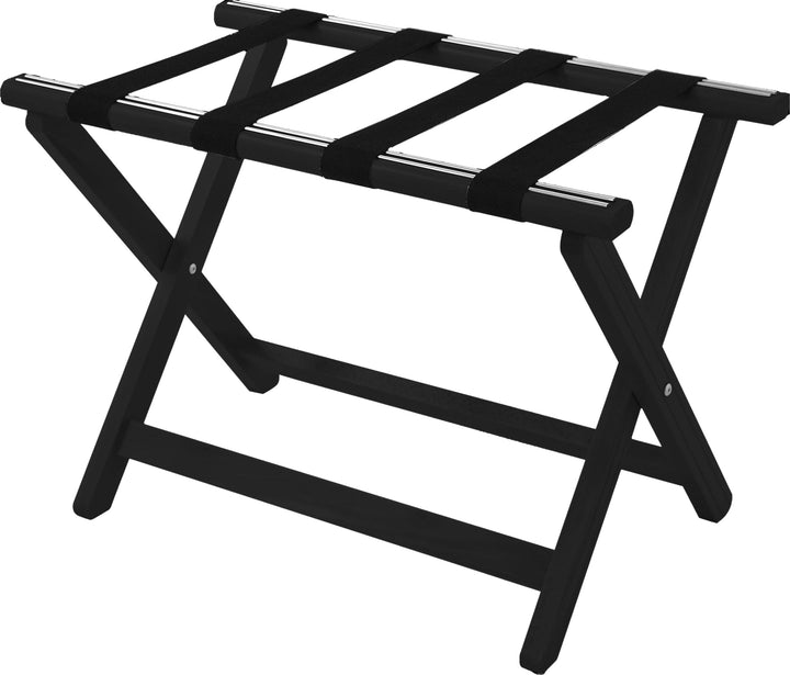 Corby York Gepäckträger aus Holz, Schwarz, Schwarz