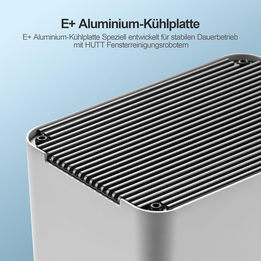 HUTT S7 Plus Fensterputzroboter mit Akku Abnehmbarer (90Min Reinigung) 5500Pa, 3D Schwebendes Doppel