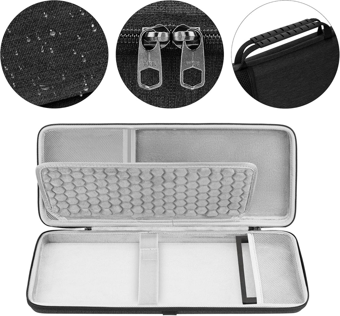 GEEKRIA 75% Tastatur- und Maus-Kombihülle mit 84 Tasten, kompatibel mit Aula F75 Pro / F75, Keychron