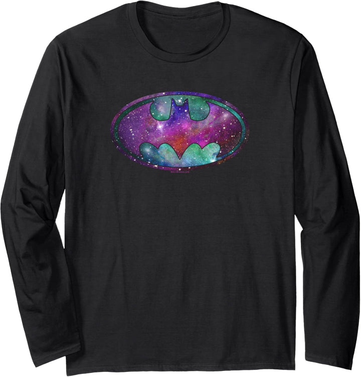 Batman Galaxies Signal Langarmshirt