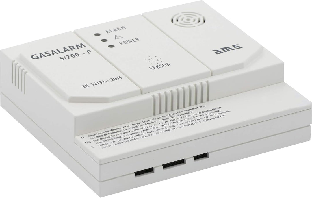 Gasmelder Gasalarm S/200-P mit zusätzlichen Schaltausgang
