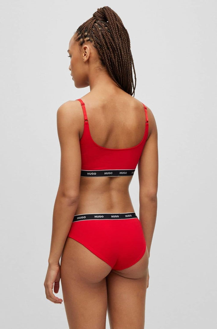 HUGO Damen Triplet Brief Stripe Brief XL Open Miscellaneous977, XL Open Miscellaneous977