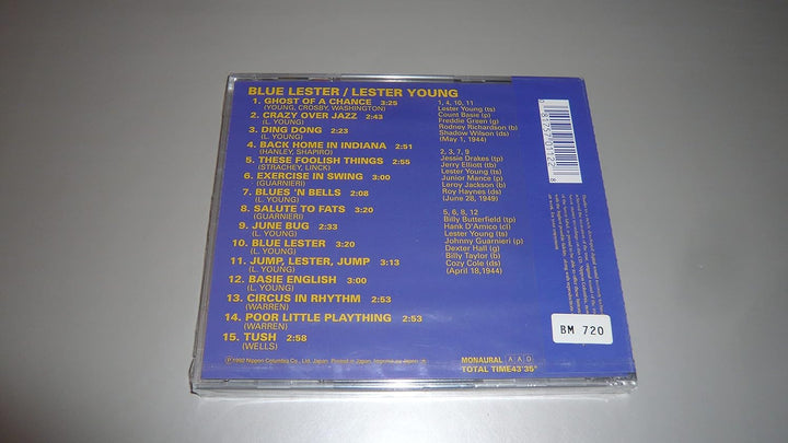 Blue Lester, Audio-CD