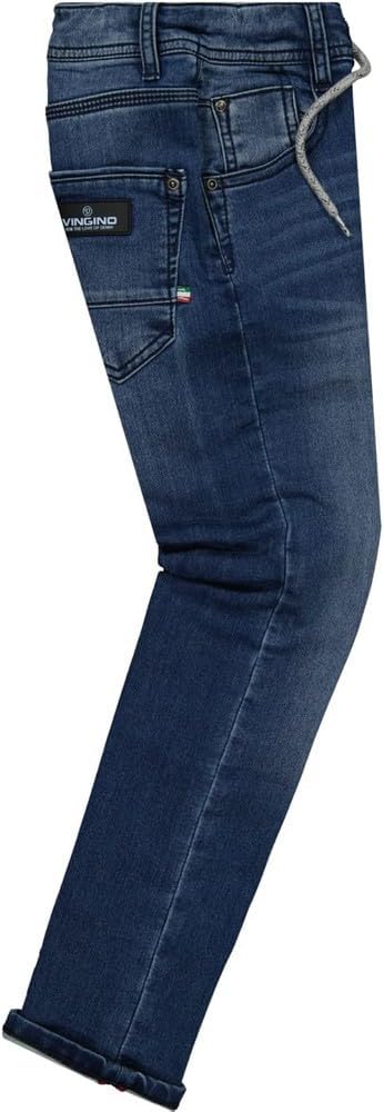 Vingino Jungen Davino Jeans 152 Slim Dark Used, 152 Slim Dark Used