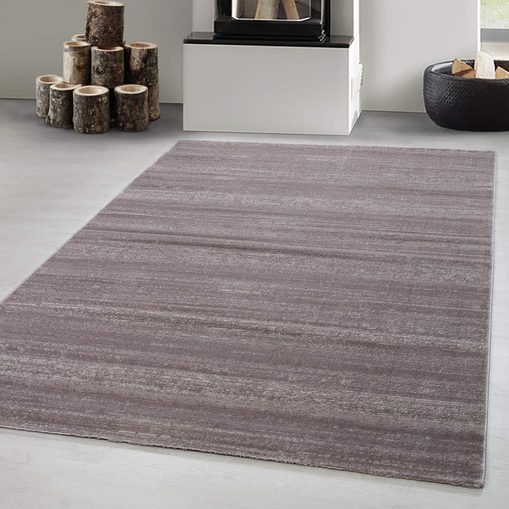 Carpetsale24 Teppich Wohnzimmer Unicolor - Einfarbig Beige Meliert 160 x 230 cm - Kurzflor Teppich S