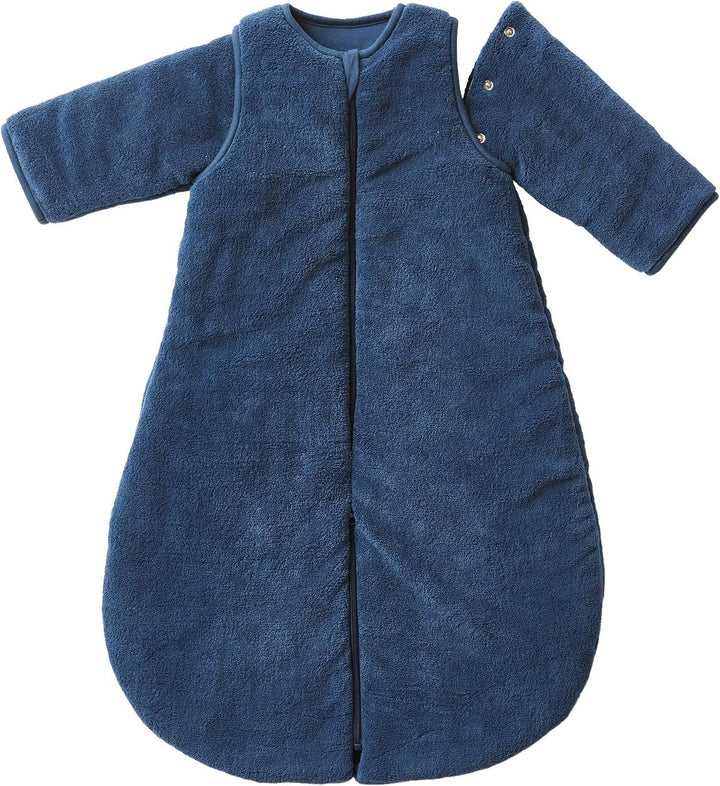Vertbaudet Schlafsack/Overall für Babys, Mikrofaser Marine 70 70 Marine, 70 Marine