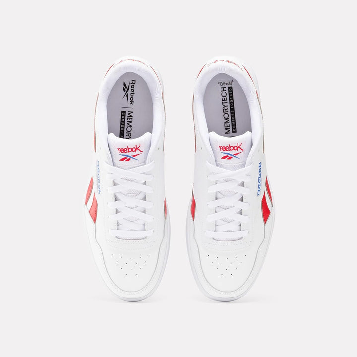 Reebok Unisex Reebok Court AdvanceSneaker 36 EU Ftwwht Kinblu Vecred, 36 EU Ftwwht Kinblu Vecred