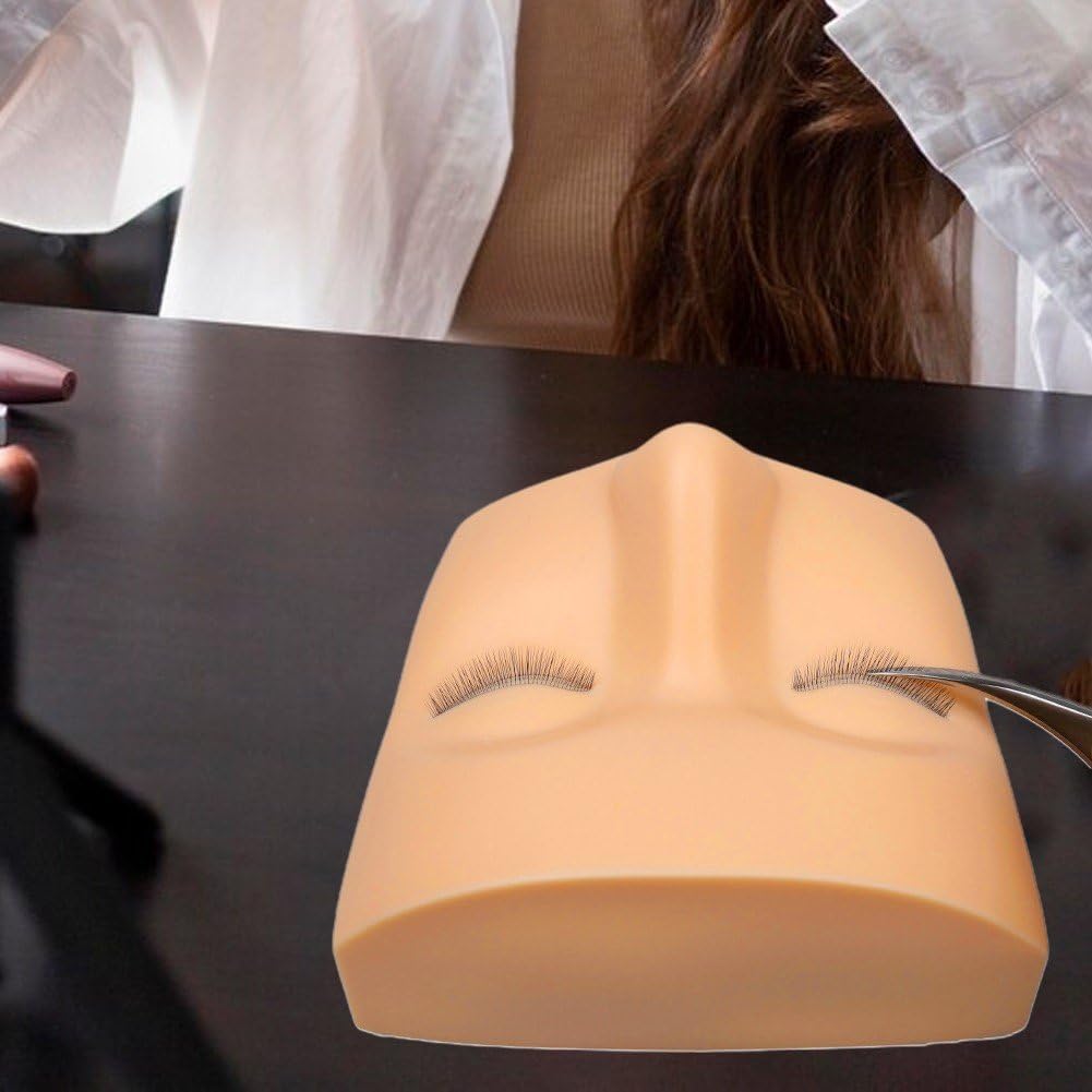 Wimpern-Mannequin-Kopf Für Wimpernverlängerung, Wimpernverlängerung, Augenlider, Make-up-übungskopf,