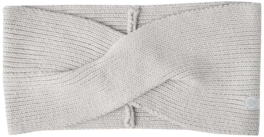 Calvin Klein Jeans Damen Stirnband Essential Knit Headband, Grau (Cement)
