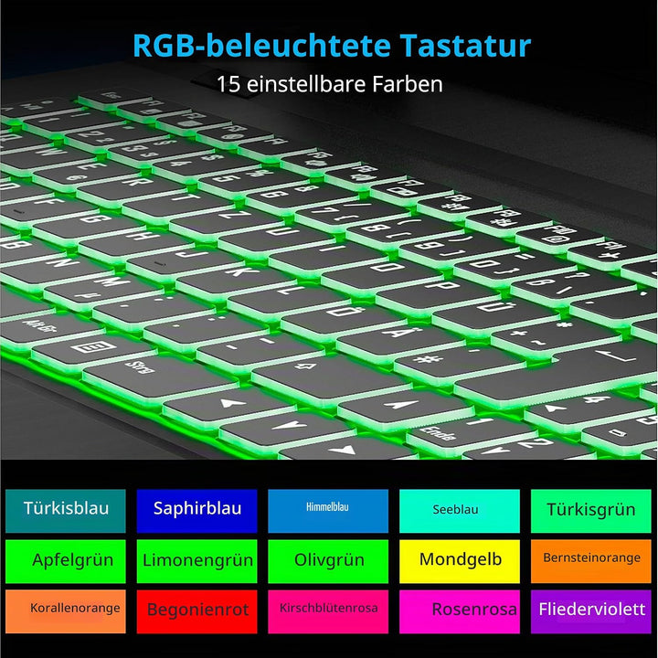MEDION ERAZER Crawler E30 39,6 cm (15,6 Zoll 144hz) Full HD Gaming Notebook (Intel Core i5-12500H, 8