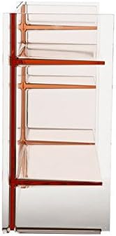 Kartell Sound-Rack Regal, Plastik, pink, 26 x 75 x 53 cm Rosa Nude, Rosa Nude