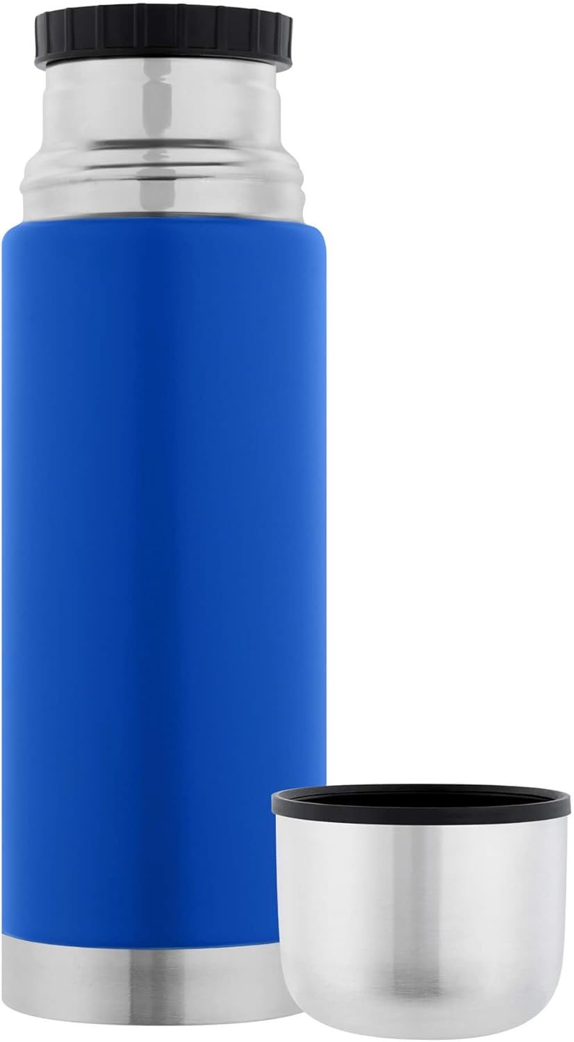 GRÄWE Thermosflasche 350 ml, Edelstahl Trinkflasche, Thermoskanne, Isolierflasche für unterwegs mit