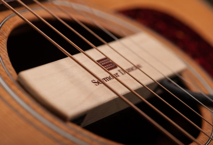 Seymour Duncan SA-3SC Rosace Woody Single Coil Tonabnehmer für Akustikgitarre Braun