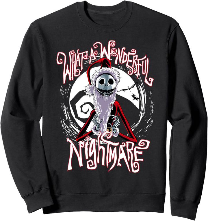 Nightmare Before Christmas What A Wonderful Nightmare Jack Sweatshirt