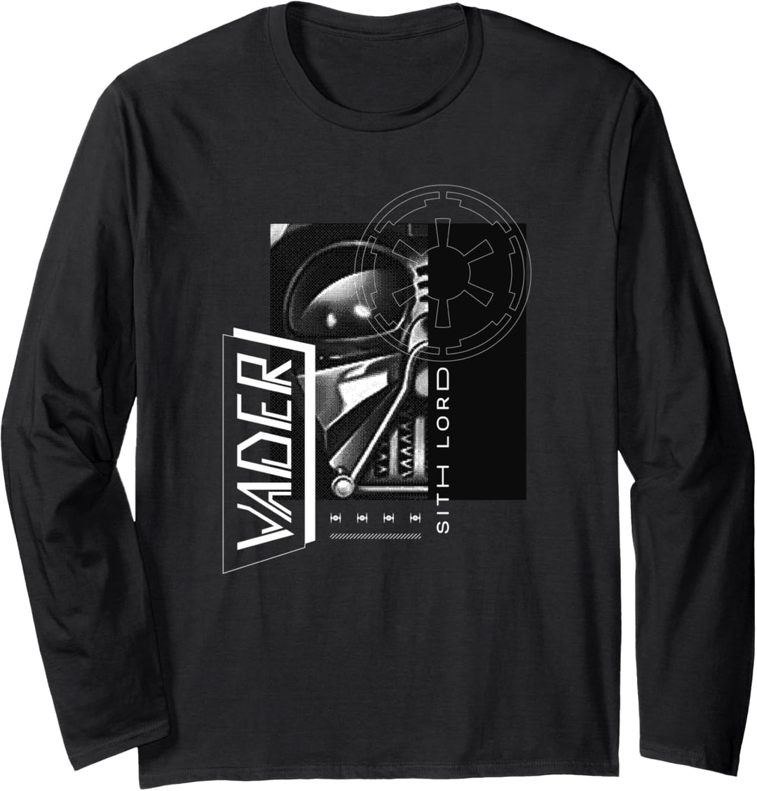 Star Wars: Obi-Wan Kenobi Vader Sith Lord Poster Langarmshirt
