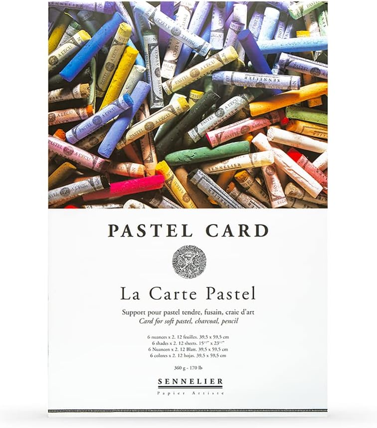 SENNELIER Pastel Card - Pastellkarton 12 Blatt, 360g, 40 x 60 cm