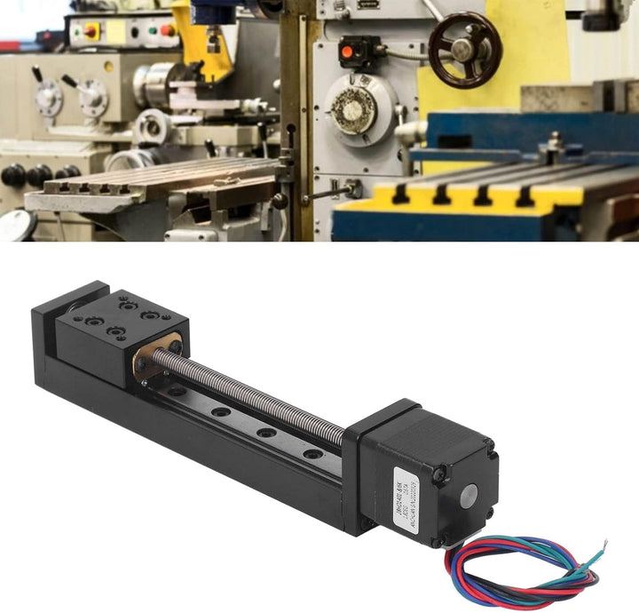 100 Mm Hub Schiebetisch 28 Schrittmotor Linearschiebetisch Einschienen-Linearbewegungstisch X Y Z-Ac