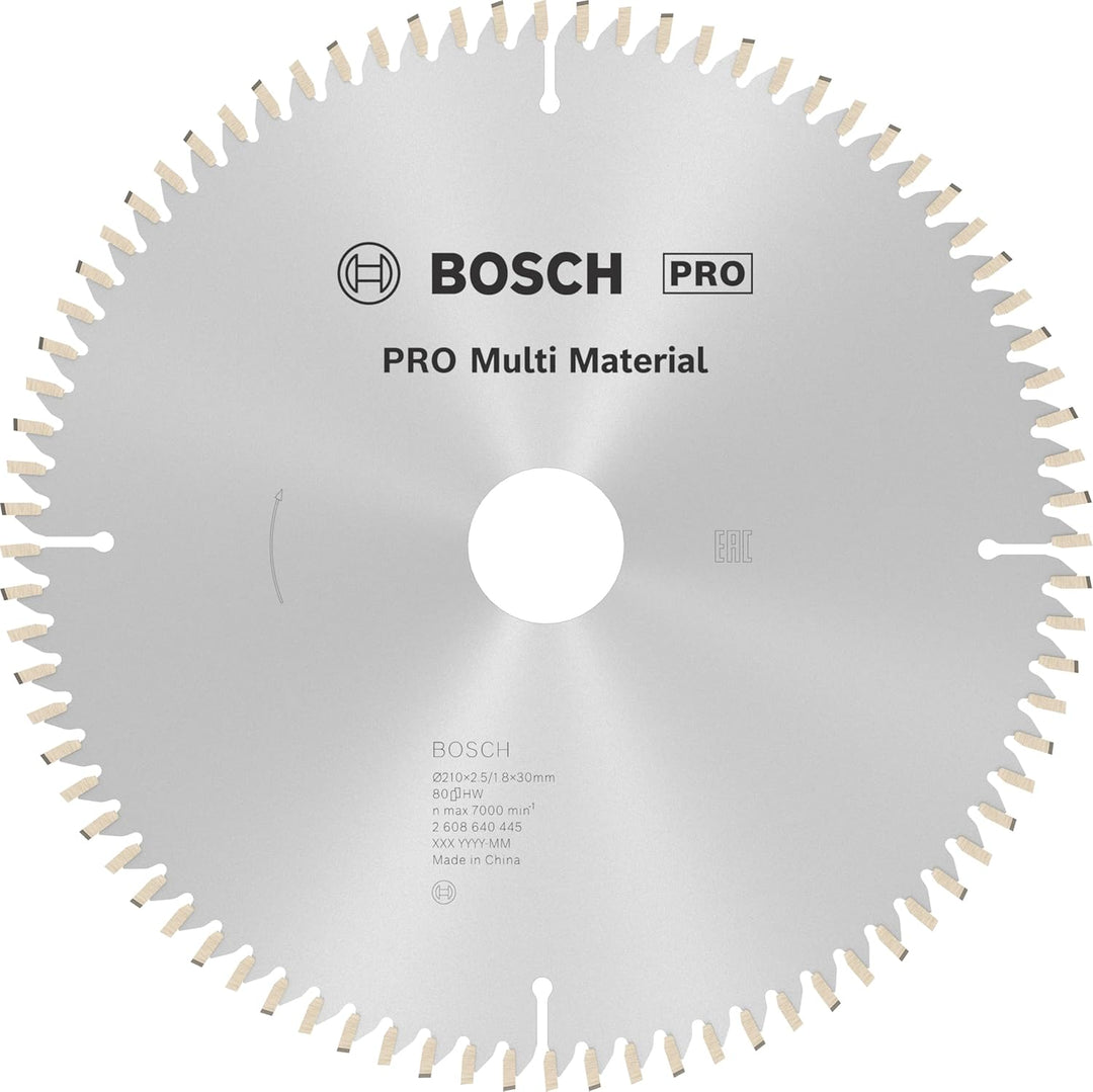 Bosch Accessories Bosch Professional 1x Kreissägeblatt Multi Material (für Multimaterial, Sägeblatt