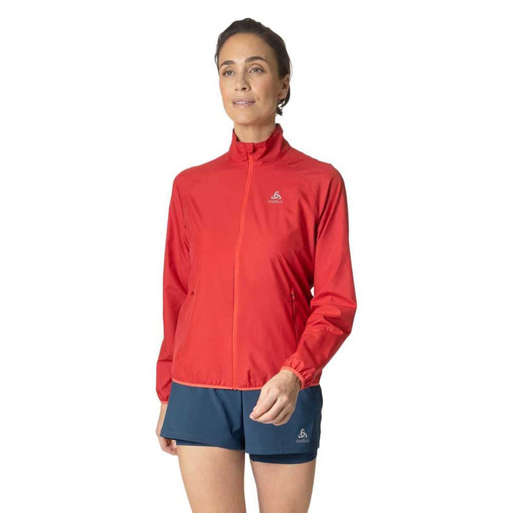 Odlo Damen Essential Light Jacke XXL american beauty, XXL american beauty