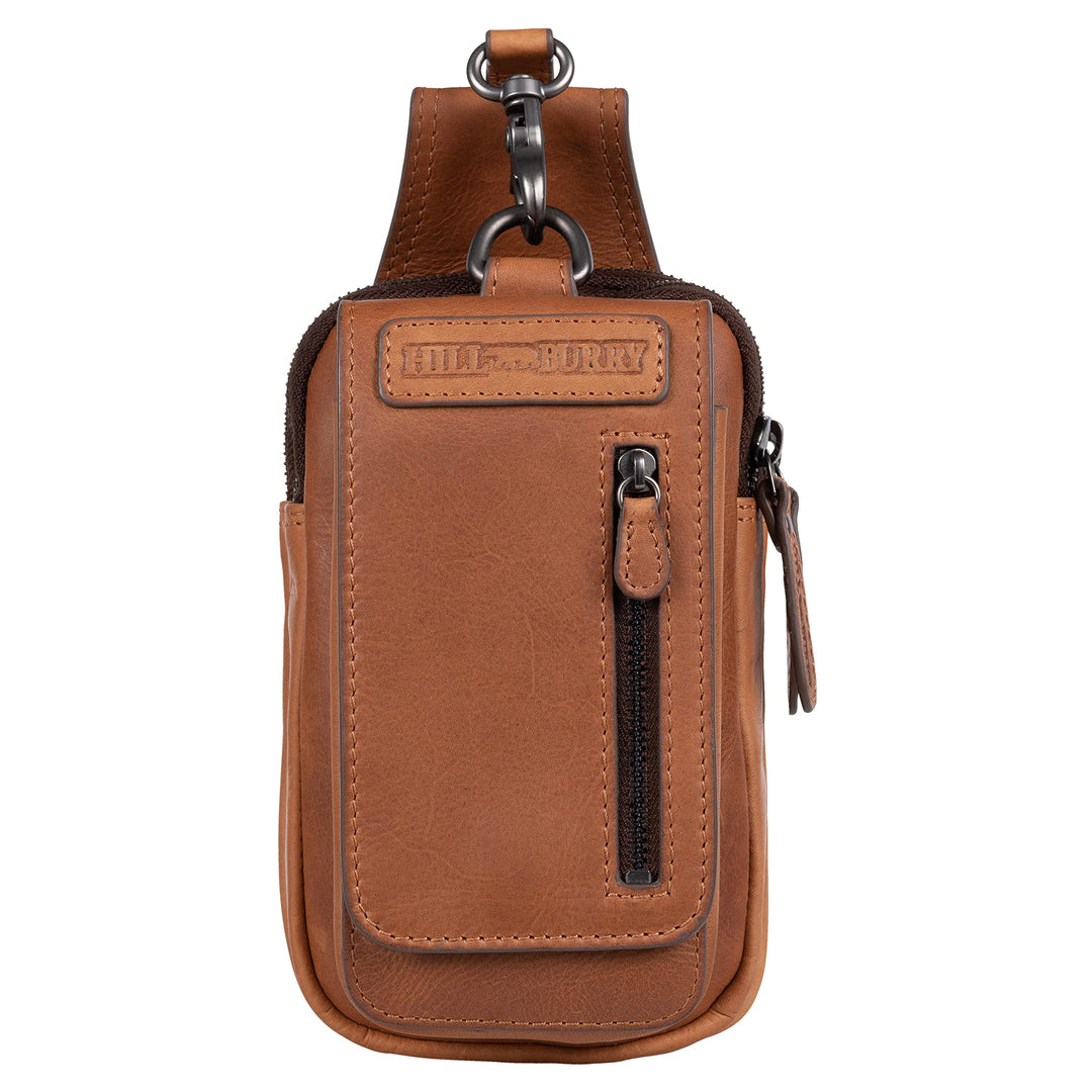 Hill Burry Umhängetasche - Unisex | Echtes Leder | Robuste Verarbeitung und hervorragendes Handling