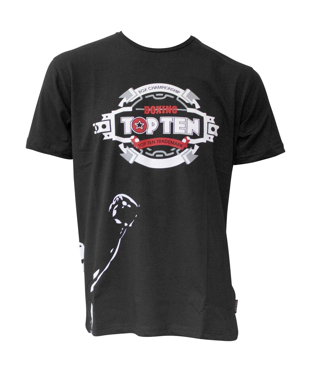 T-Shirt „Fighter“ Schwarz XL, Schwarz XL