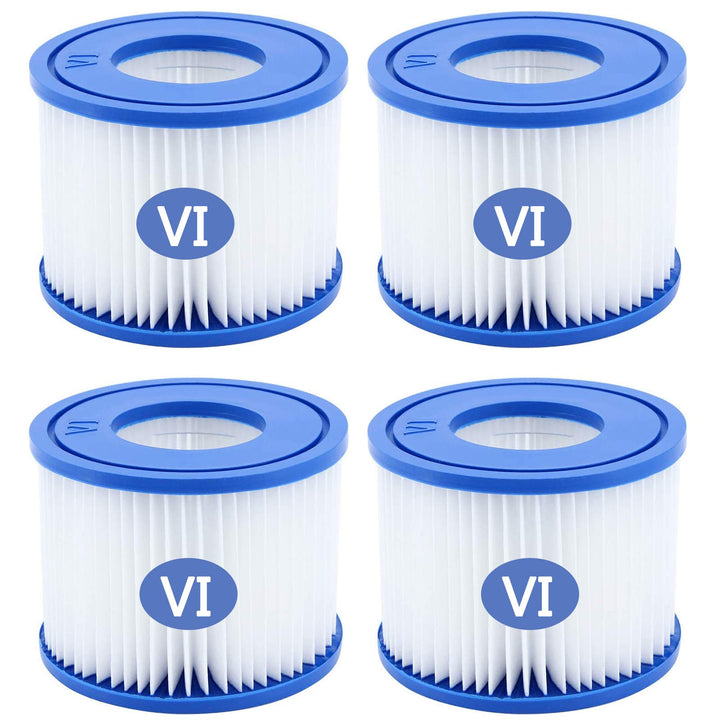 Pool Filterkartusche Typ VI, Filterkartuschen grösse 6 Pool Filter für 58323, Spa Filterkartuschen,