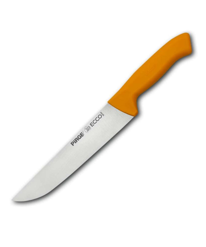 Pirge Ecco Metzgermesser 21 cm Gelb Schlachtermesser - Fleischermesser - Stechmesser - Exzellenter S