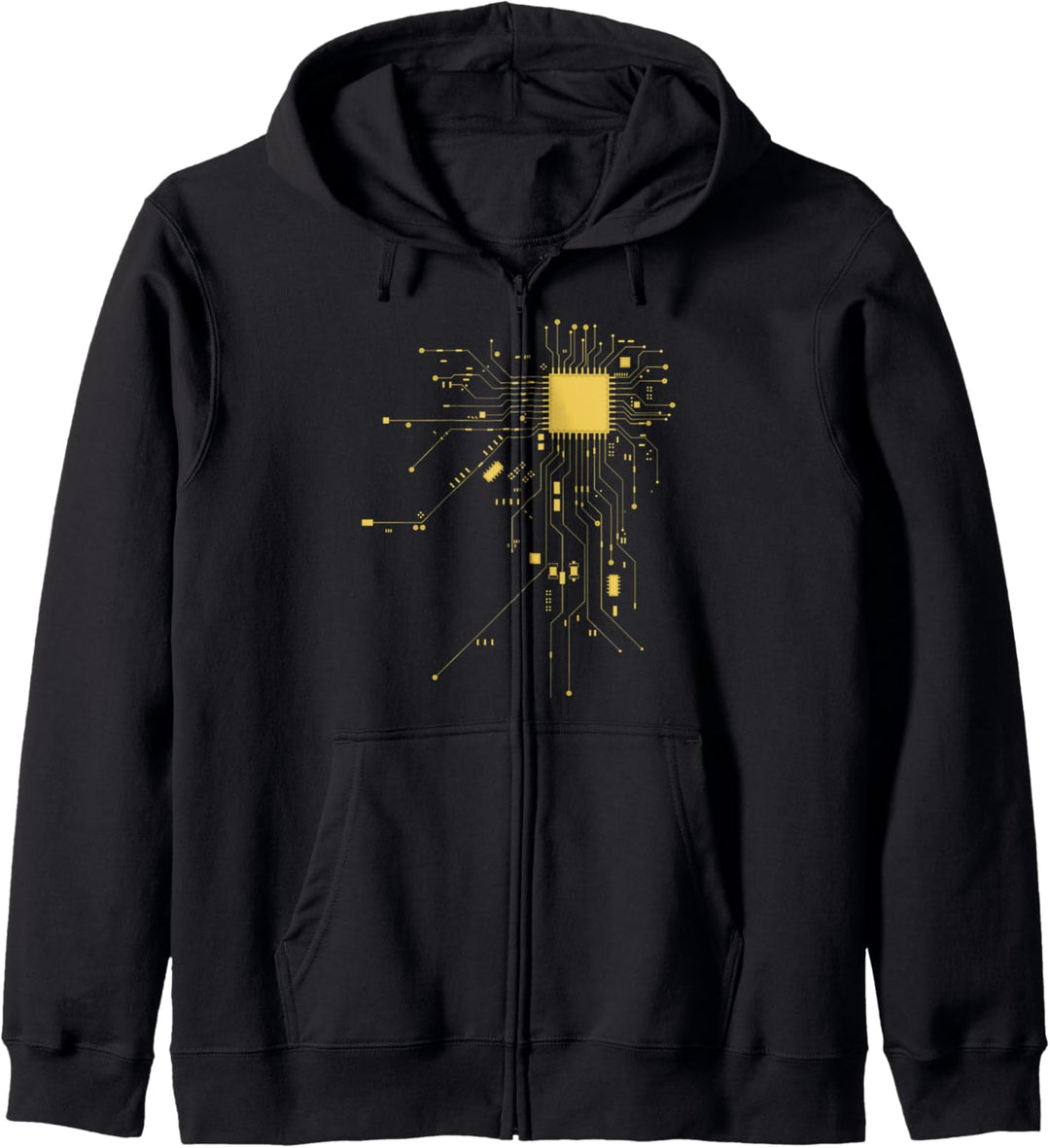 Cooles T-Shirt Geek CPU Kapuzenjacke