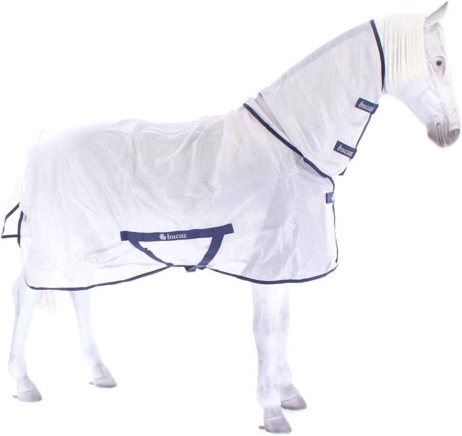 Bucas Freedom Fliegendecke Full Neck silvergrey 105cm, silvergrey 105cm