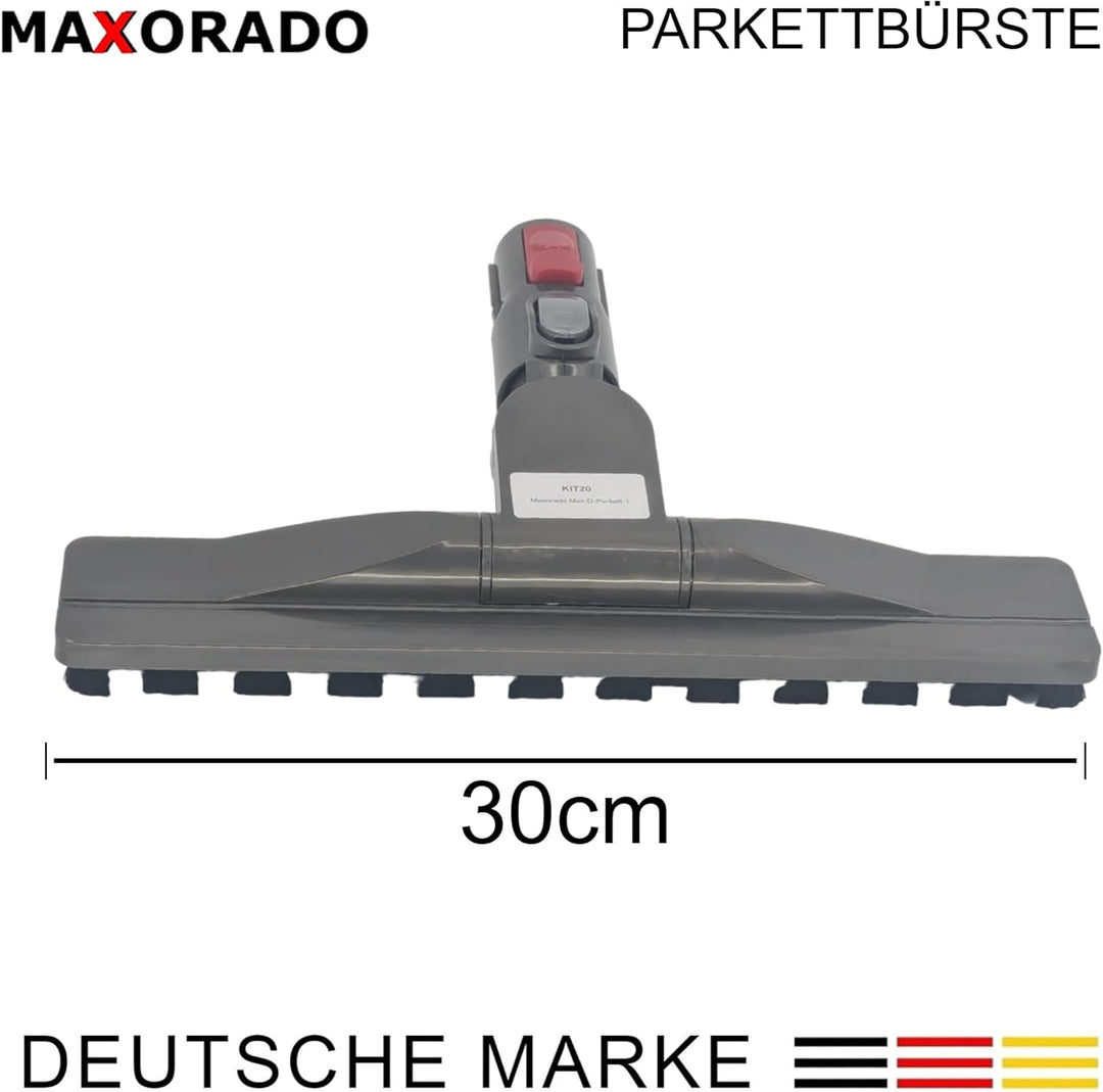 Parkettdüse für V7 V8 V10 V11 V15 GEN5 Hartbodendüse Parkettbürste Bodendüse kompatibel mit Dyson St