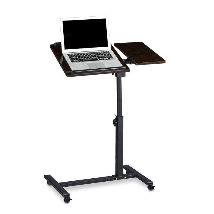 Relaxdays Laptoptisch höhenverstellbar HBT 95 x 60 x 40 cm Notebook Ständer auch für Linkshänder Sof