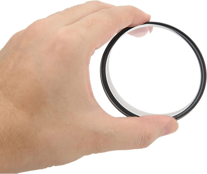 Zunate Doppelseitiger Spezialeffektfilter, 77 mm Fraktal Fotografie Prismenkamerafilter, mit Geister