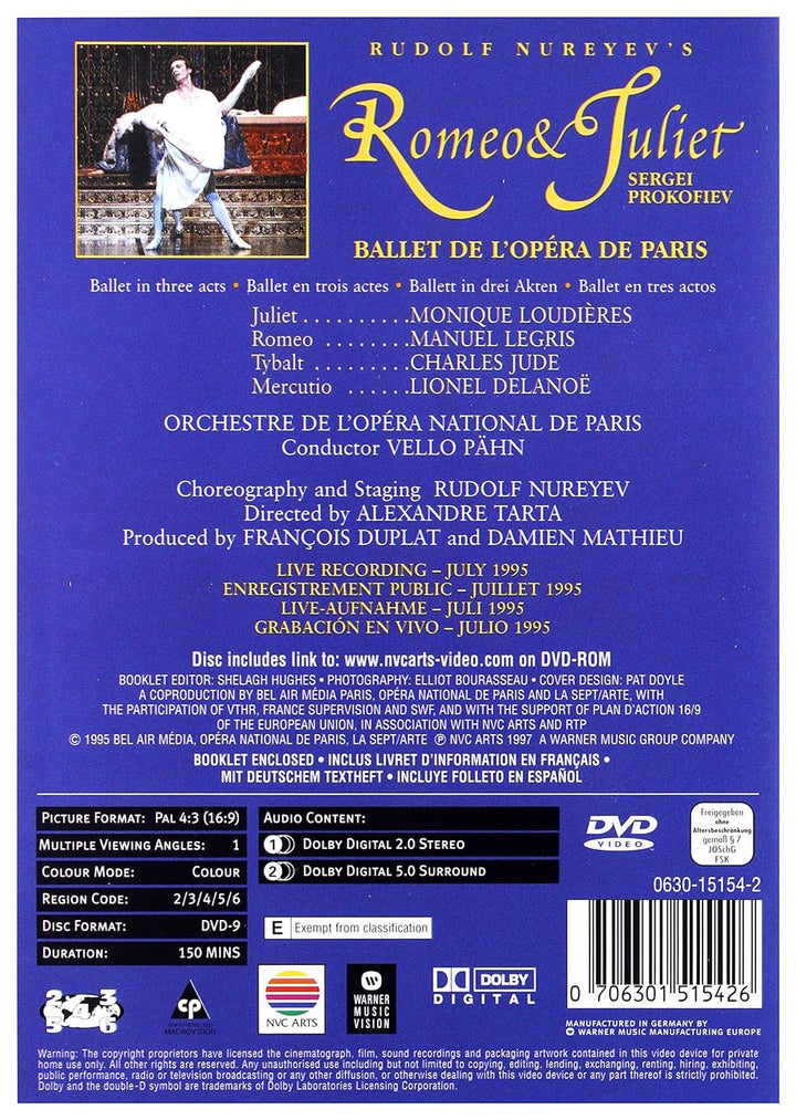 Romeo & Juliet, DVD