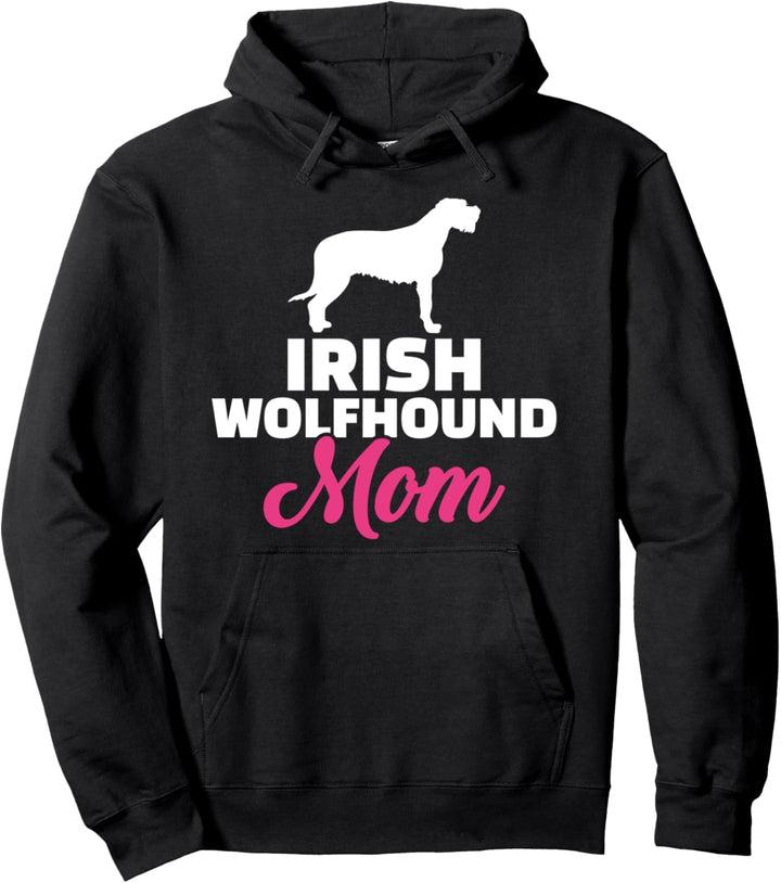 Irischer Wolfshund Mama Pullover Hoodie